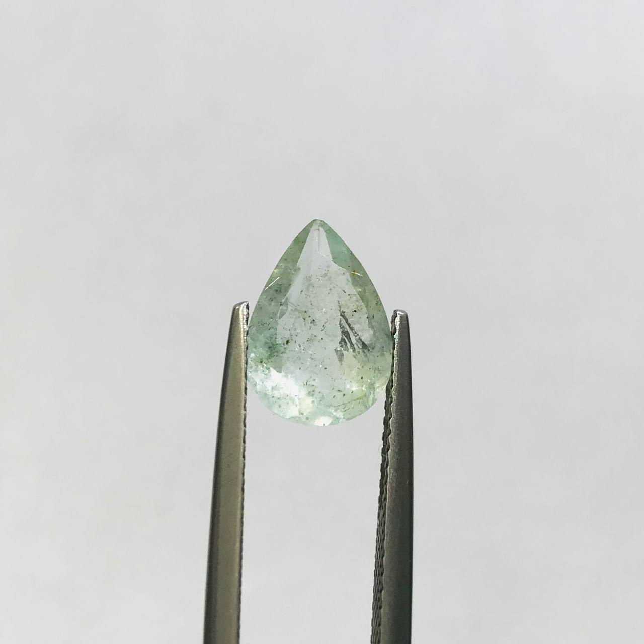 نگین آکوامارین اصل سایز 8*11