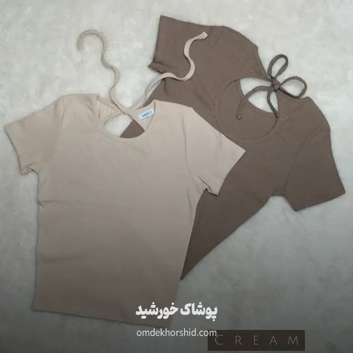 تیشرت کراپ فانتزی