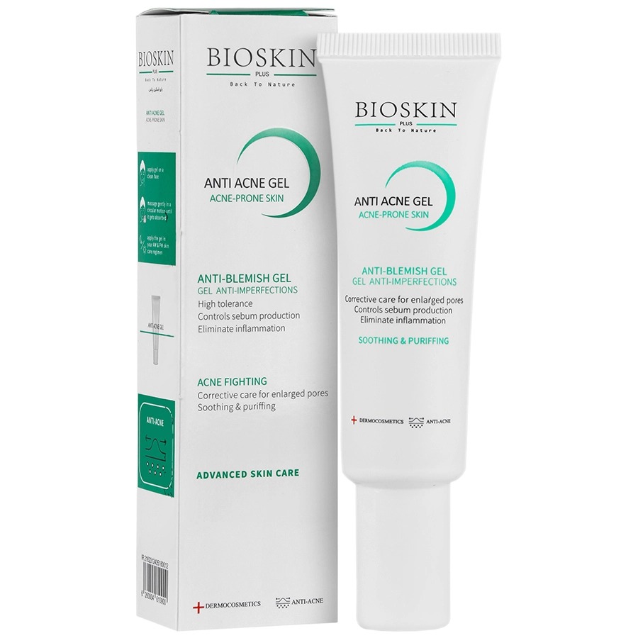 ژل ضد جوش بایو اسکین پلاس 30 میل Bio Skin Plus Anti Acne Gel 30 ml Bio Skin