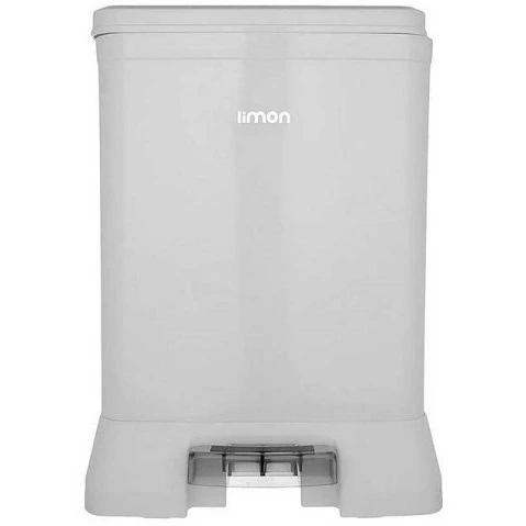 سطل آرام بند چهارگوش 12 لیتری لیمون مدل الوان کد 162800