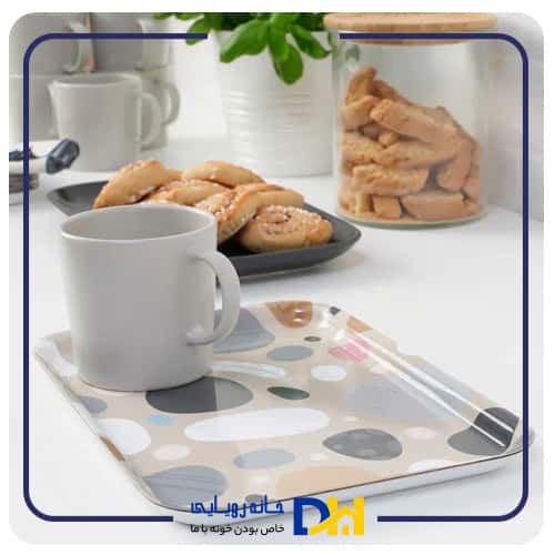 سینی ملامین طرح سنگ ایکیا SOMMARFLOX