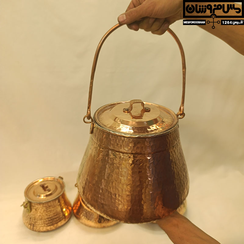 دیزی مسی دستساز سایز 3 مدل تختی