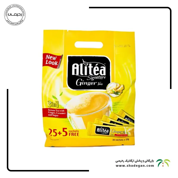 شیر چای زنجبیل علی تی | Ali tea Ginger