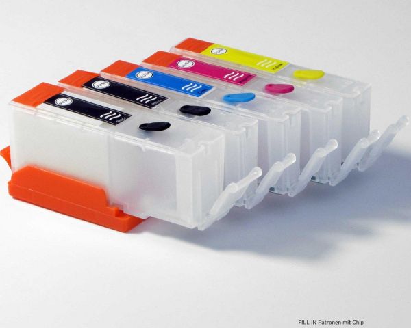 کارتریج قابل شارژجوهرافشان کانن 550-551 اورجینالRefill cartridge canon