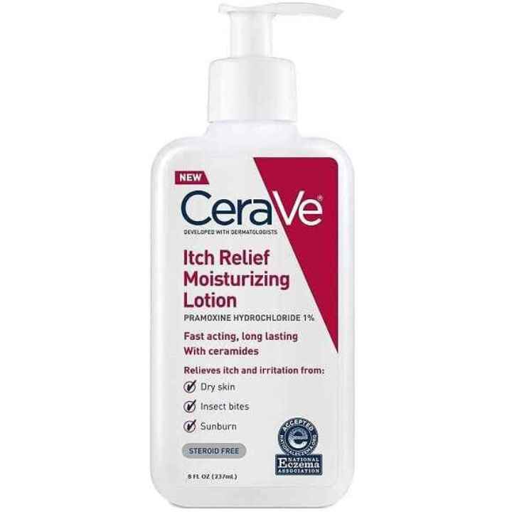 لوسیون مرطوب‌کننده و ضد خارش سراوی Itch Relief حجم 236 میل | تسکین سریع خارش پوست