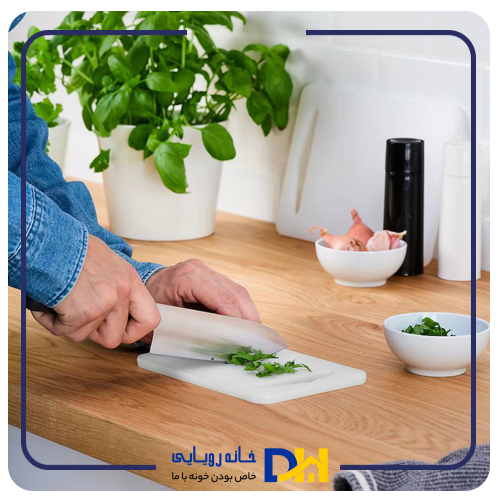 تخته برش دوسایز سفید ایکیا LEGITIM
