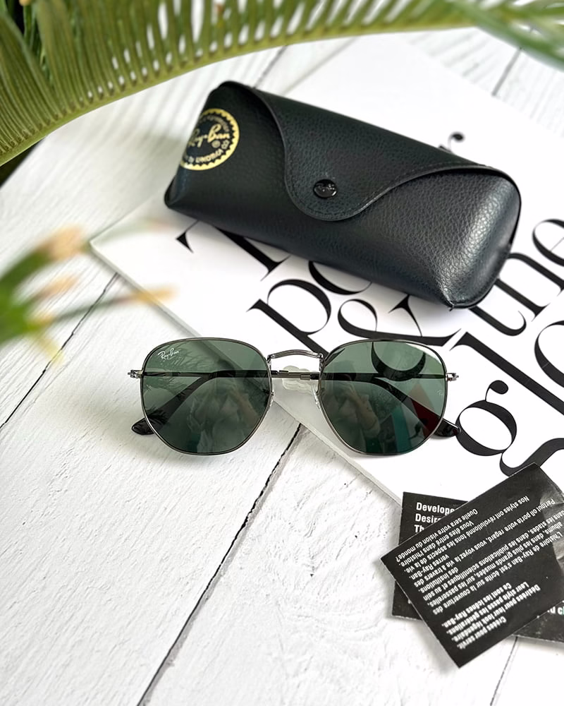 عینک آفتابی اسپرت ریبن مدل RayBan RB3548-N (SL) - فریم مشکی عدسی سبز