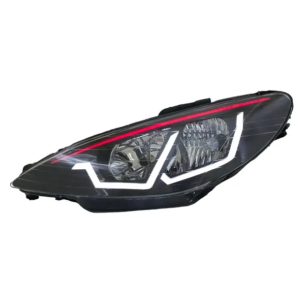 چراغ جلو اسپرت 206 طرح BMW (کپی)