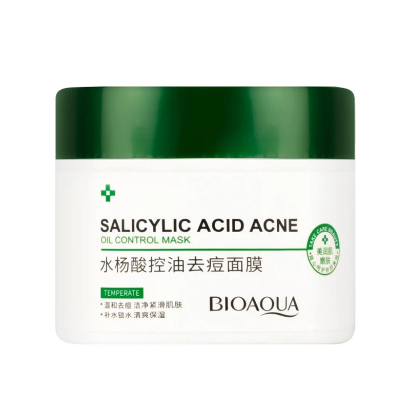 ماسک صورت بایو آکوا مدل SALICYLIC ACID ACNE حجم 120 میلیلیتر مرطوبکننده
