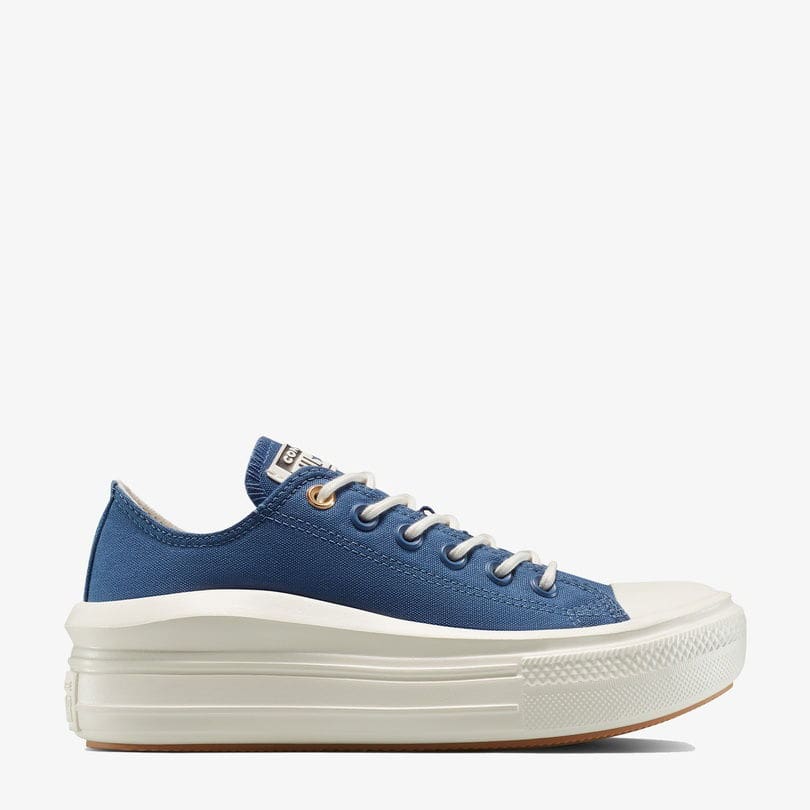 کتونی کانورس آل استار Chuck Taylor All Star Move لژدار آبی مردانه اورجینال