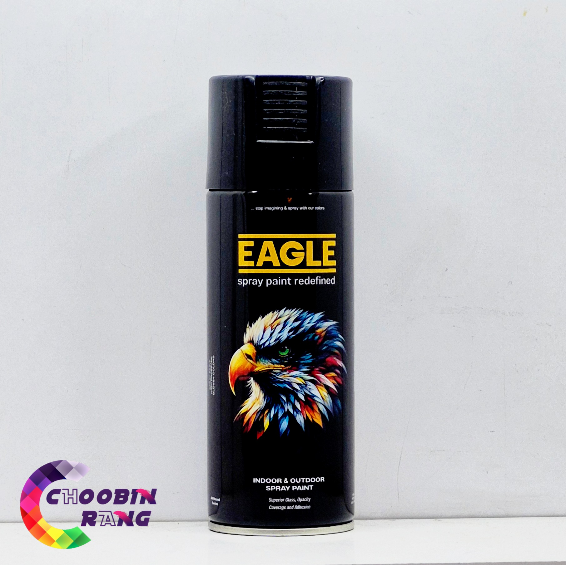 اسپری مشکی براق ترکیه ای ایگل (400ML) EAGLE