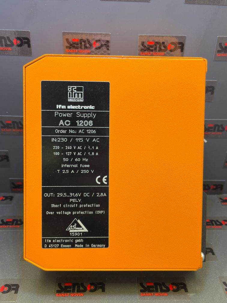 منبع تغذیه IFM AC1206