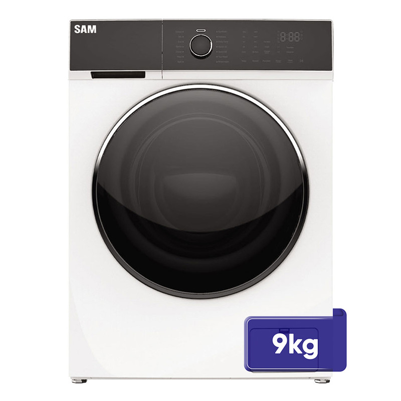 ماشین لباسشویی 9 کیلوگرم اتوماتیک سام مدل DD-P1482 - سفید