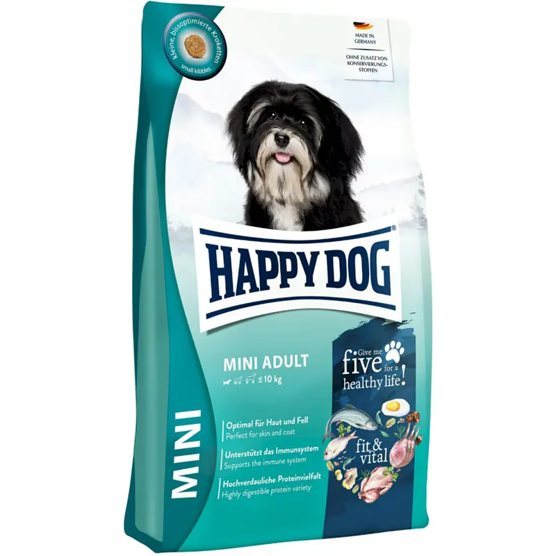 غذا خشک سگ هپی داگ (HAPPY DOG) مینی ادالت یک کیلوگرم فله‌ (کپی)