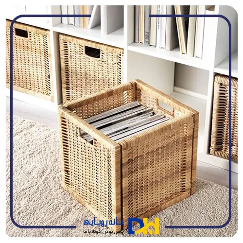 باکس حصیری مکعبی ایکیا BRANÄS