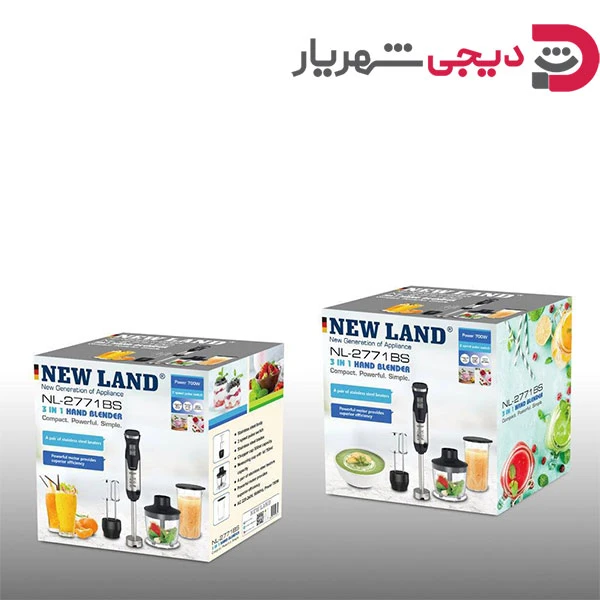 گوشت کوب 3 کاره نیولند NL-2771BS