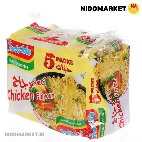 نودل سبزیجات مرغ اندومی Indomie Noodles