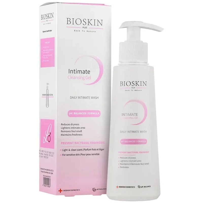 ژل بهداشتی بانوان بایو اسکین مدل intimate