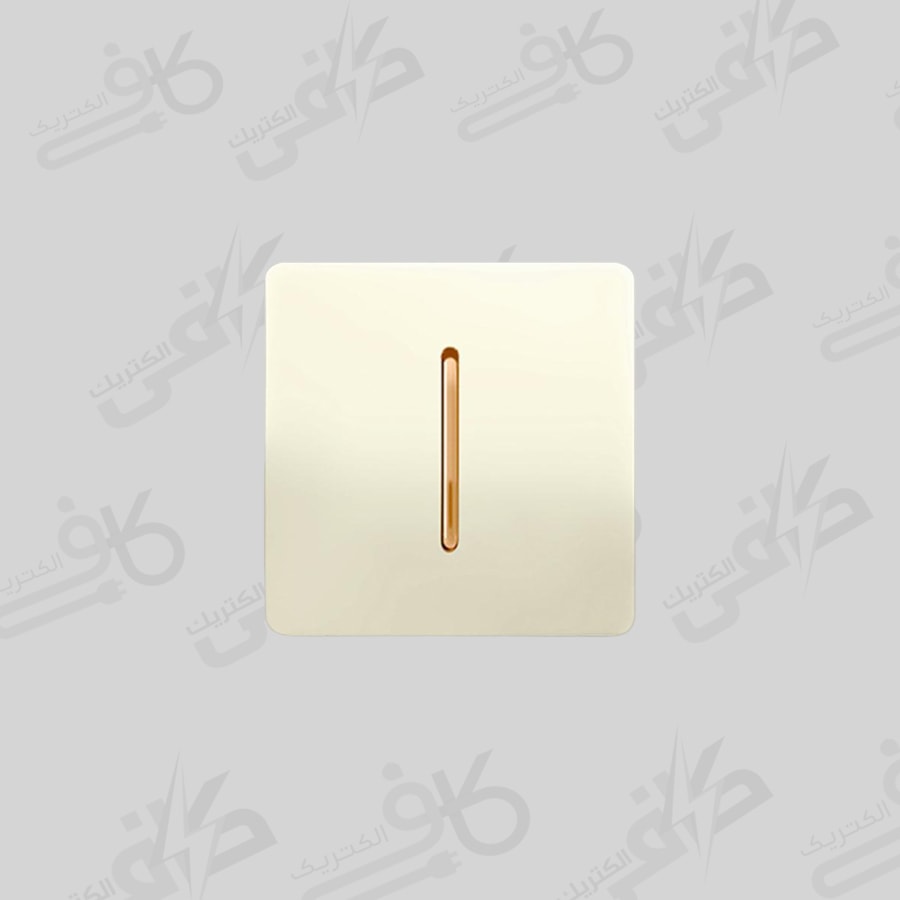 کلید و پریز آسیا | کلید یک پل کریستال صدفی اسیا