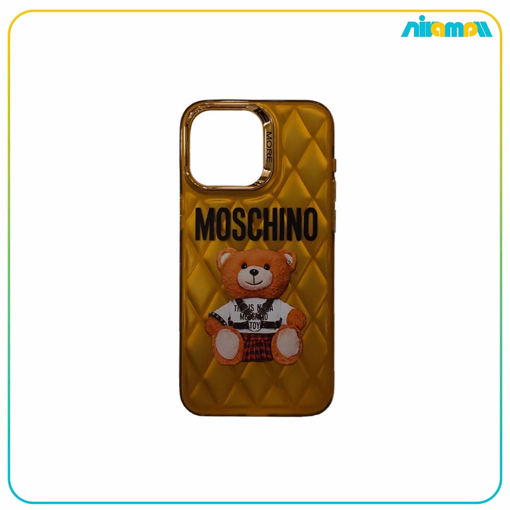 کاور لوگو دار (Moschino) مناسب برای گوشی iphone 13 promax