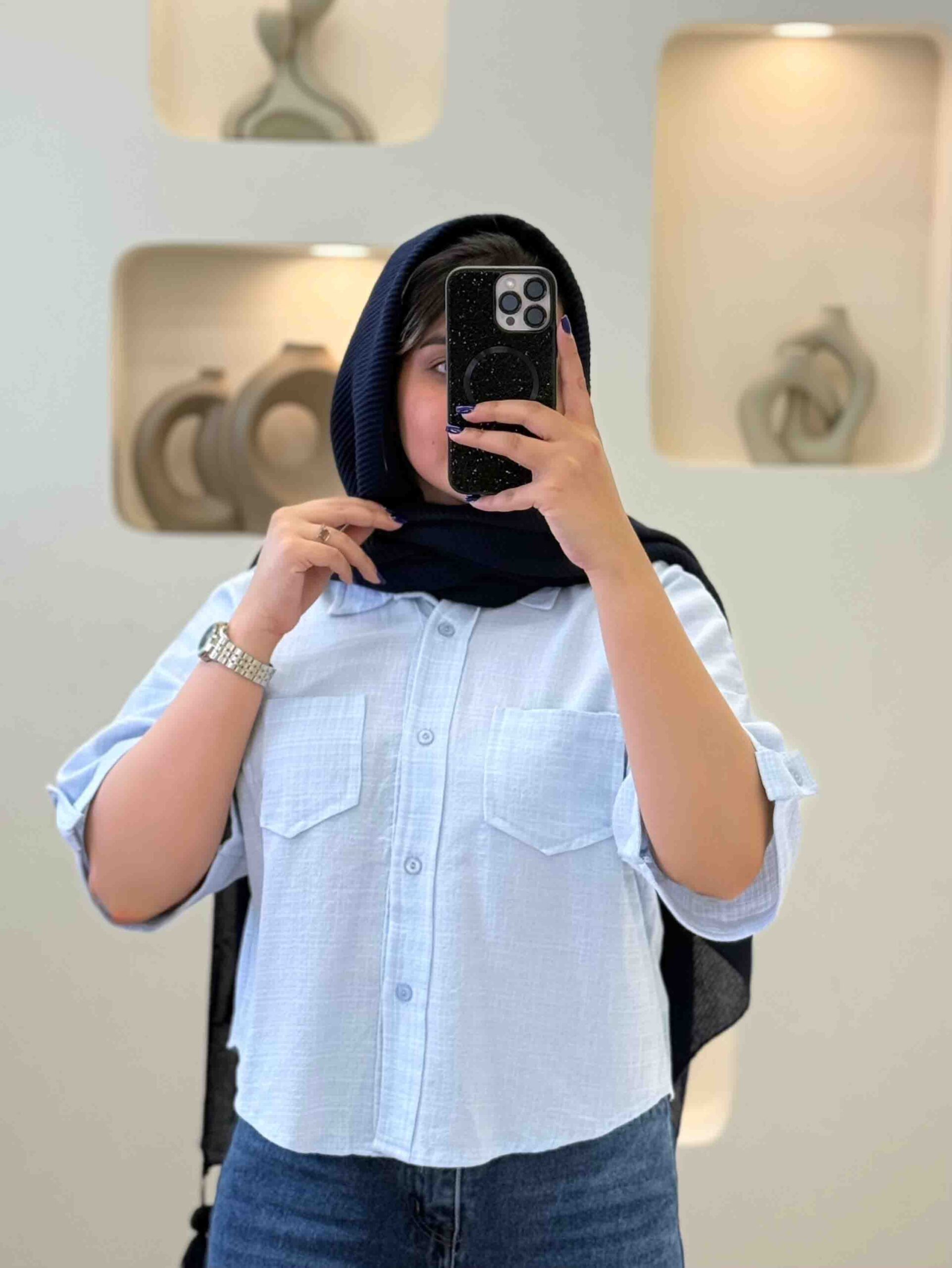 شومیز کادنزا دوجیب-10222