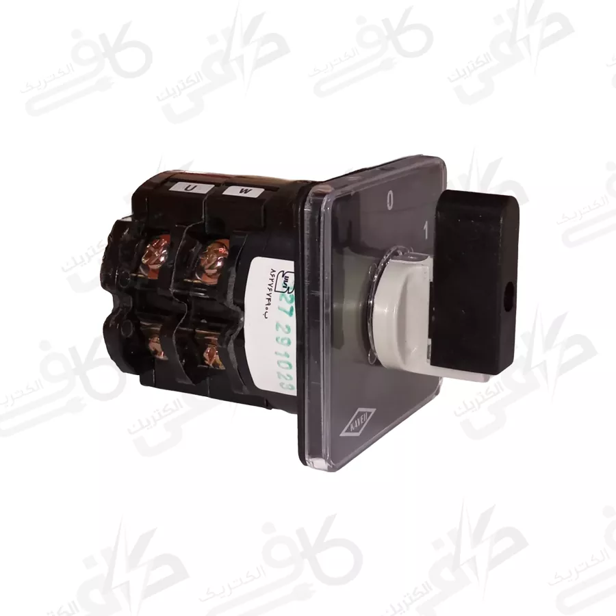 کلیدگردان سه فاز یکطرفه 25 آمپر مدل 2504 الکتروکاوه