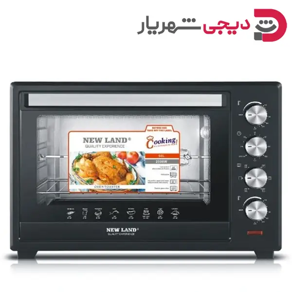 آون توستر 50L مشکی نیولند NL-2950BL