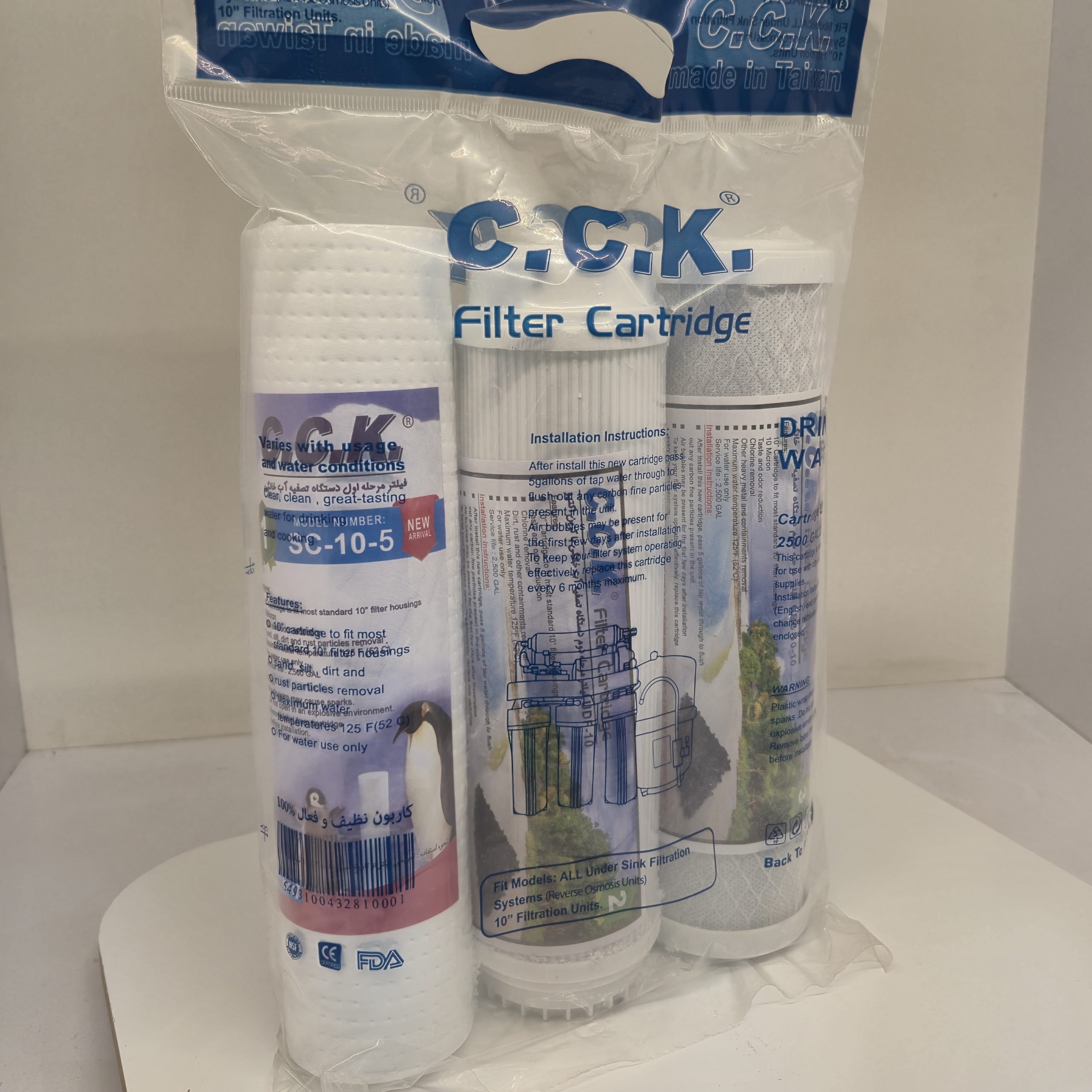 پک فیلتر C.C.K ذغال چینی