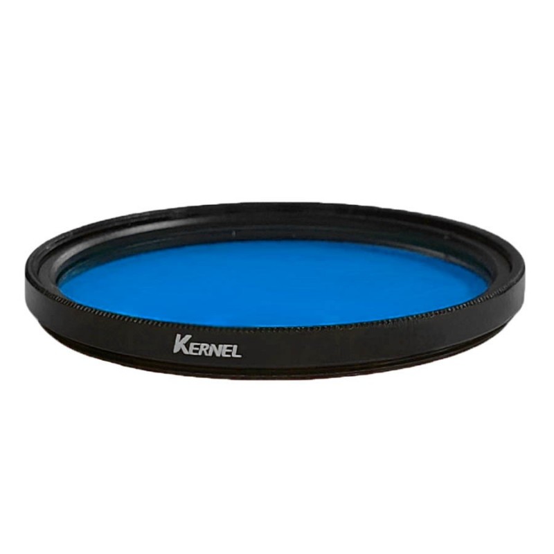 فیلتر لنز رنگی کرنل آبی Kernel blue 58 mm
