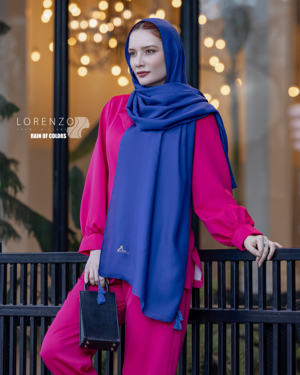شال نخی ساده