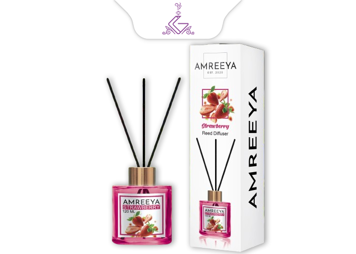 خوشبو کننده رومیزی توت فرنگی STRAWBERRY برند آمریا AMREEYA