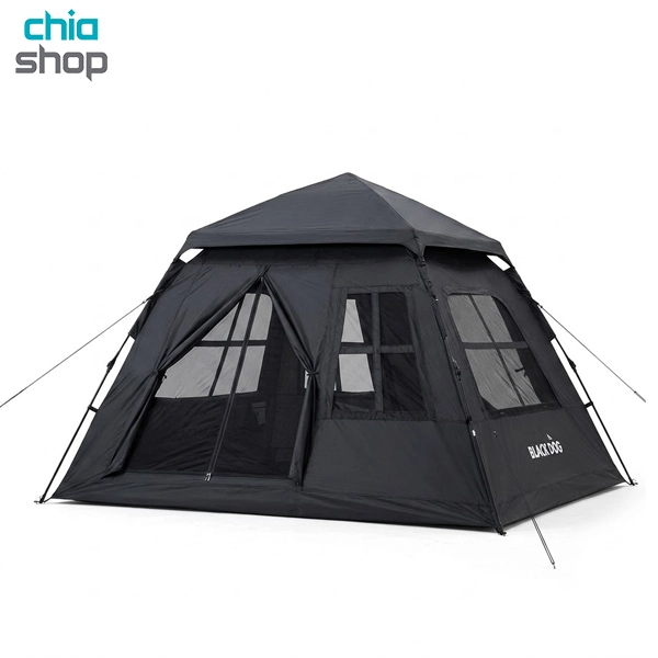 چادر اتوماتیک 4 نفره بلک داگ مدل BD-ZP005 BLACKDOG - مشکی