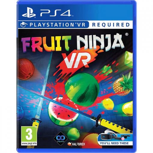 دیسک بازی Fruit Ninja VR – مخصوص PS4