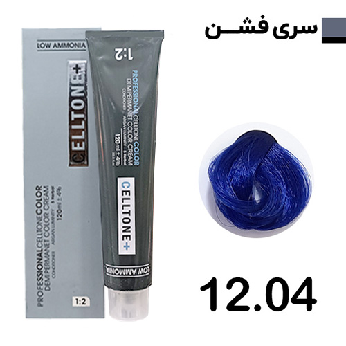 رنگ مو آبی ملوانیسلتون پلاس شماره 12.04