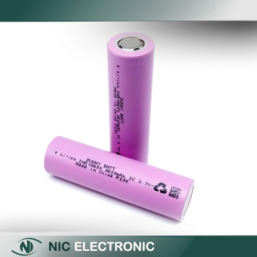باتری لیتیوم یون BAT 3.7V 2600MAH (18650) 3C