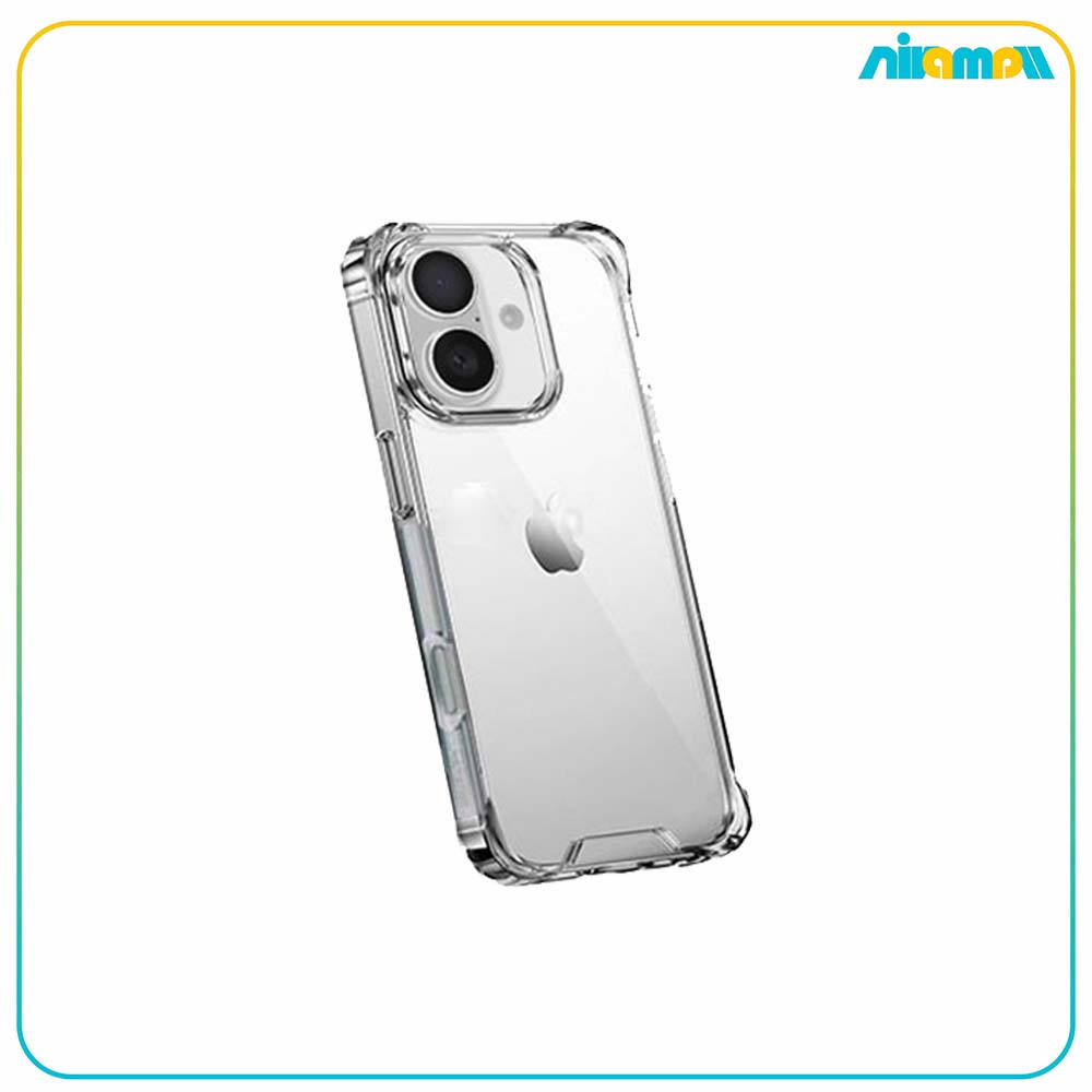 کاور شفاف گرین لاین مدل Anti-Shock مناسب برای گوشی موبایل iPhone 16