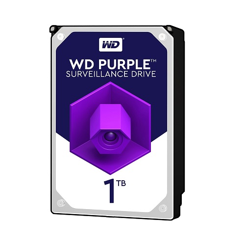هارد دیسک اینترنال وسترن دیجیتال مدل Purple ظرفیت 1 ترابایت