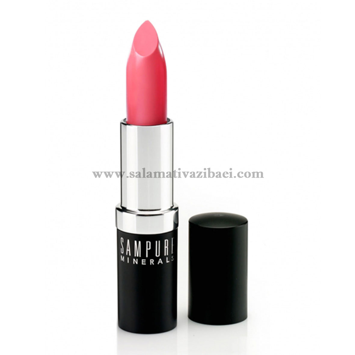 رژ لب مات مینرال ارگانیک سمپیور انگلستان-SAMPURE-PLAYFUL PINK شماره 120