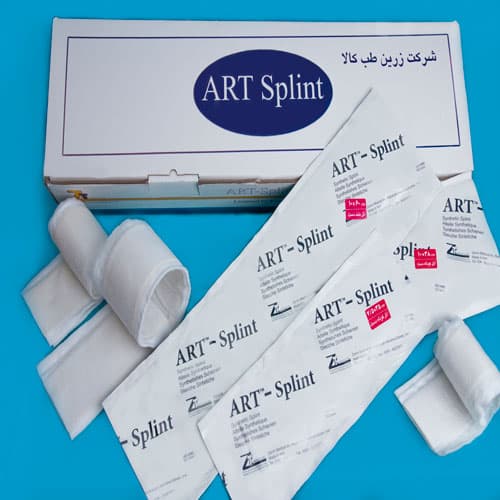 آتل فایبر گلاس اسپلینت کوتاه و بلند دست و پا همه سایز ART SPLINT زرین طب کالا