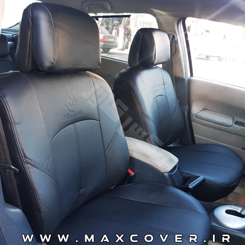 روکش صندلی رنو مگان Megane 2000 چرم مشکی