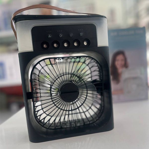 پنکه مه پاش رومیزی مدل air cooler fan پددار