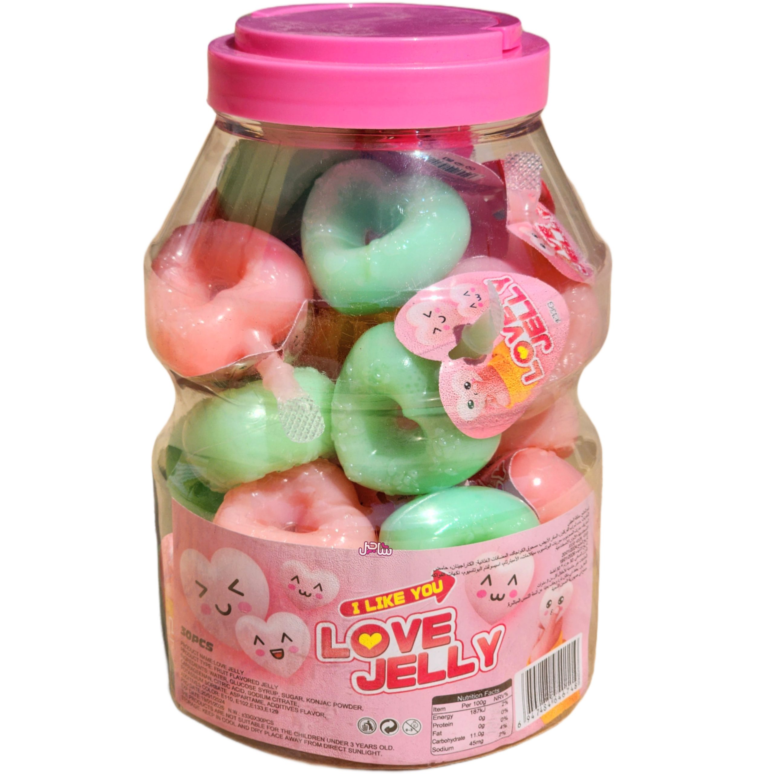 ژله پودینگی اشکال (30عددی)