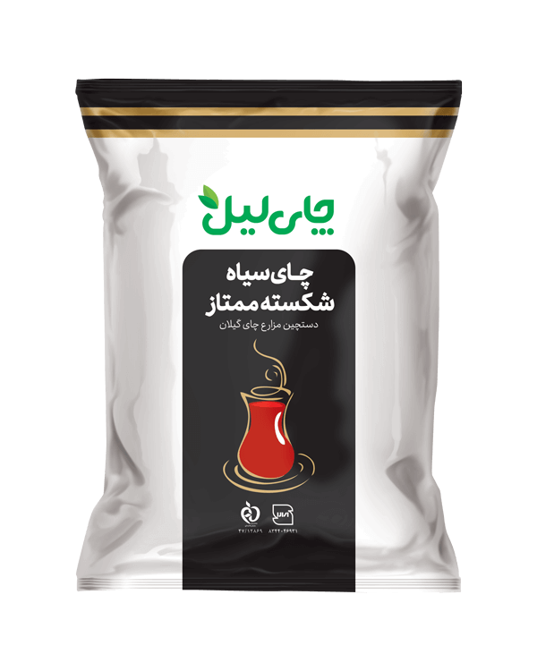 چای سیاه شکسته ممتاز بهاره 1405 چای لیل 500گرمی