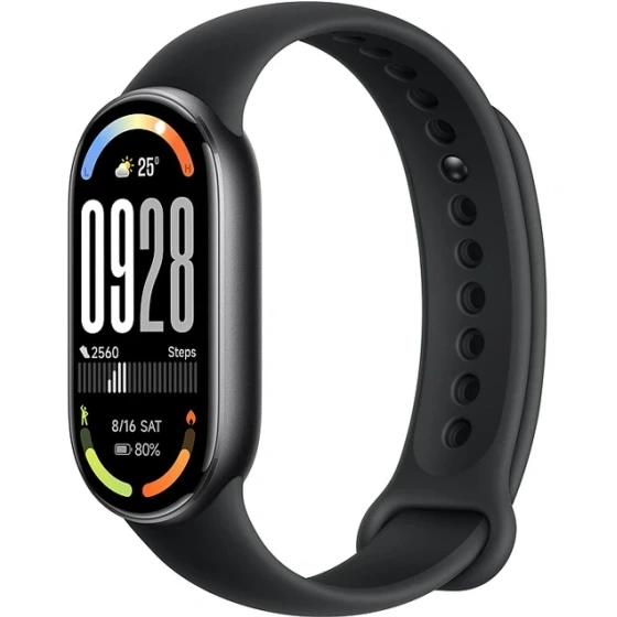 مچ بند هوشمند شیائومی مدل Mi Band 10 Active {مشکی و نارنجی و صورتی}