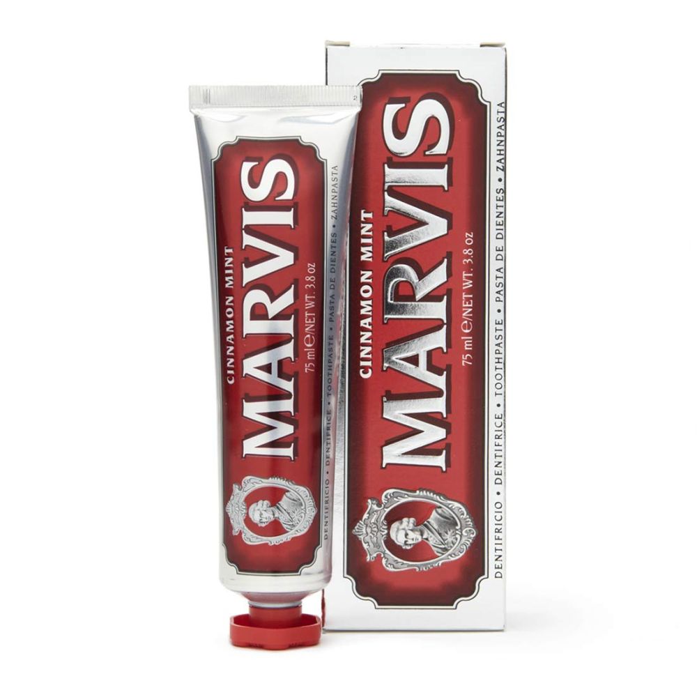 خمیردندان دارچین و نعناع مارویس Marvis Cinnamon Mint حجم 75 میل