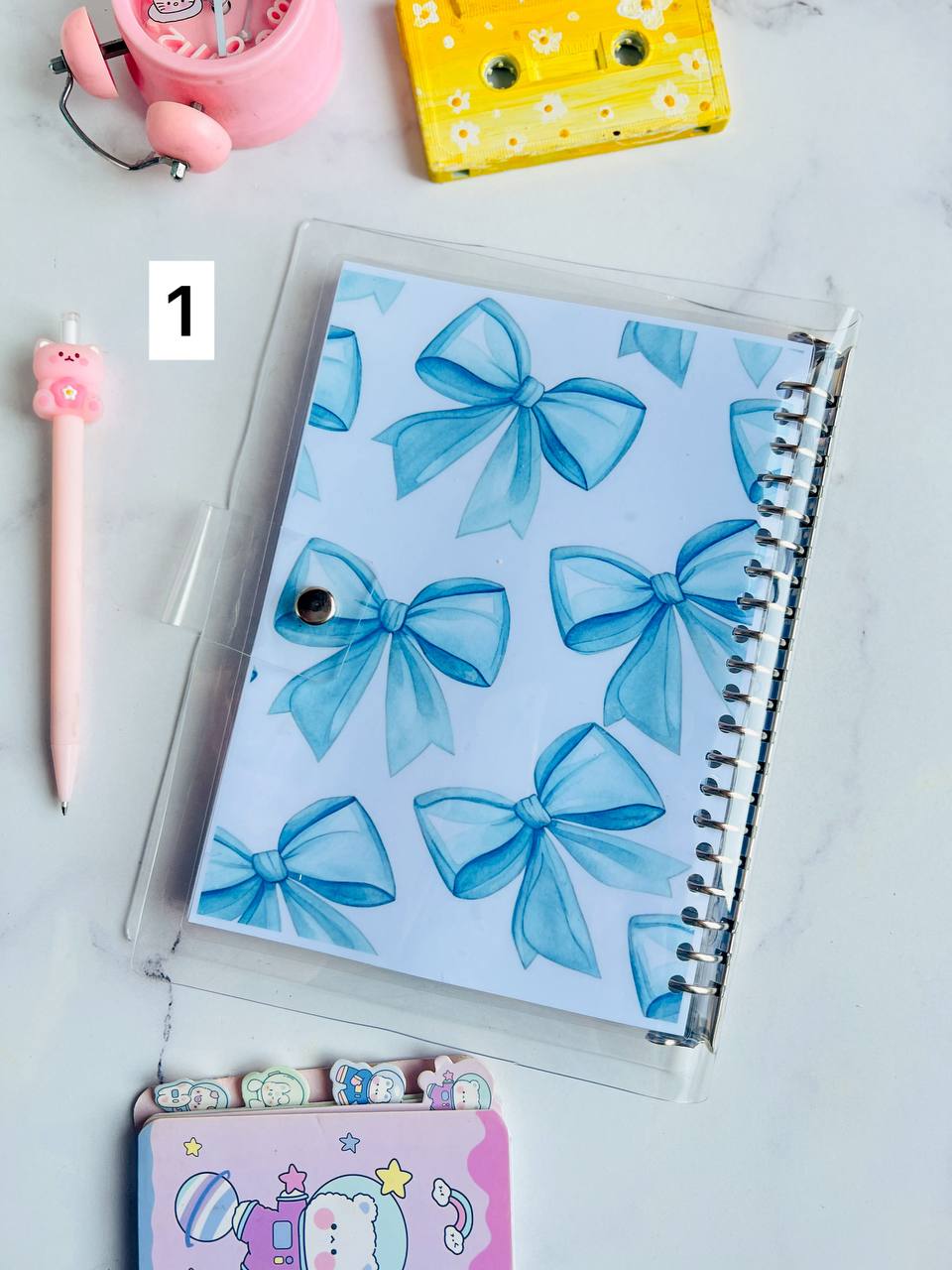 کلاسور شفاف A5 پاپیون
