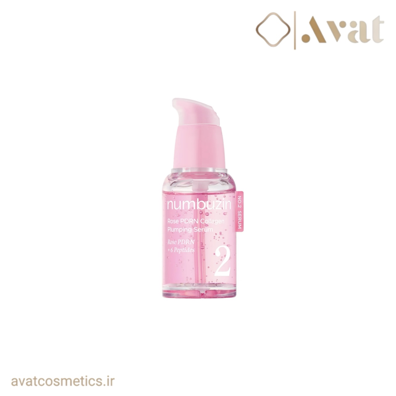 سرم پلامپینگ نامبوزین | NUMBUZIN Rose PDRN Collagen Plumping Serum