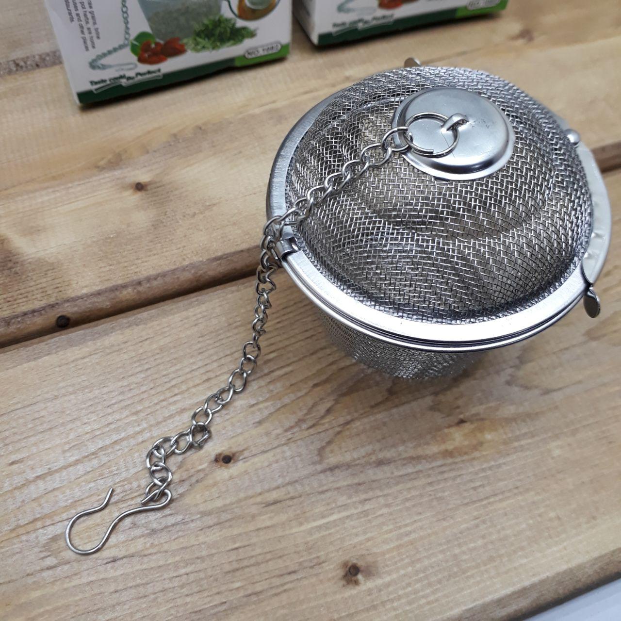 صافی چای زنجیردار استیل