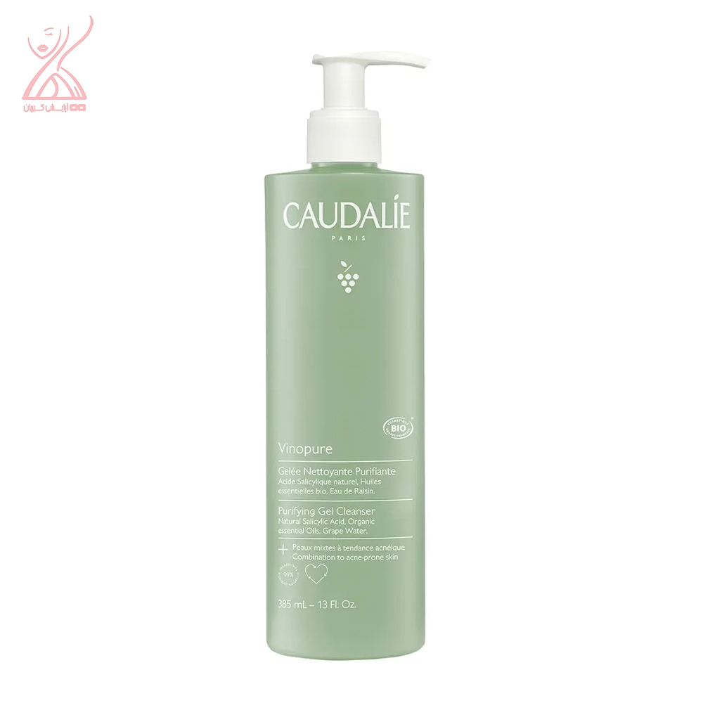 ژل پاک کننده پوست وینوپور کدلی Caudalie