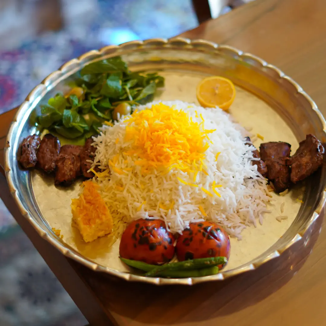 چلوکباب بویرگی ویژه چاپاری